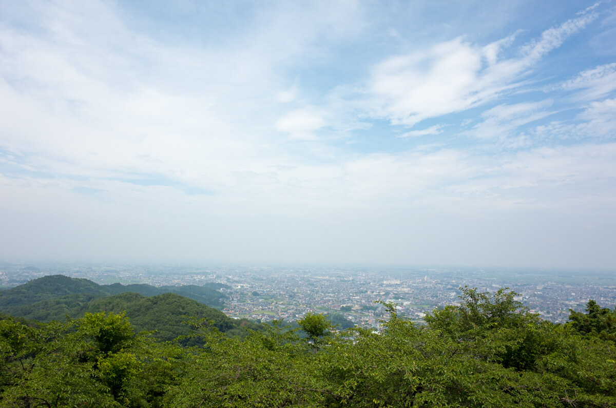 大平山からの眺め